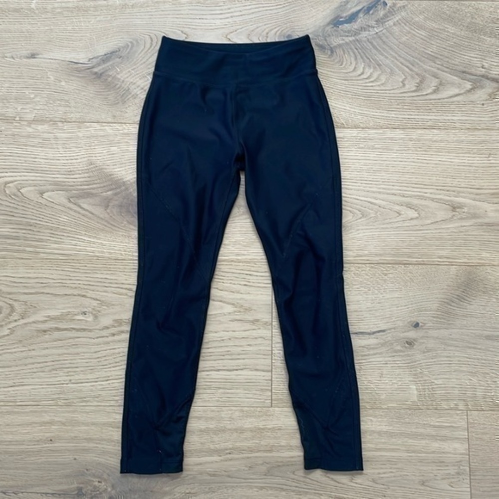 Mondetta Girls Black Leggings Size 7/8 Small Activewear Dance Gym